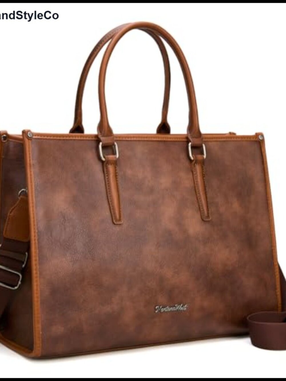Montana West Laptop Tote Bag for Women 15.6 Inch Computer Bags Business Office